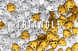 CzechMates Triangle Beads