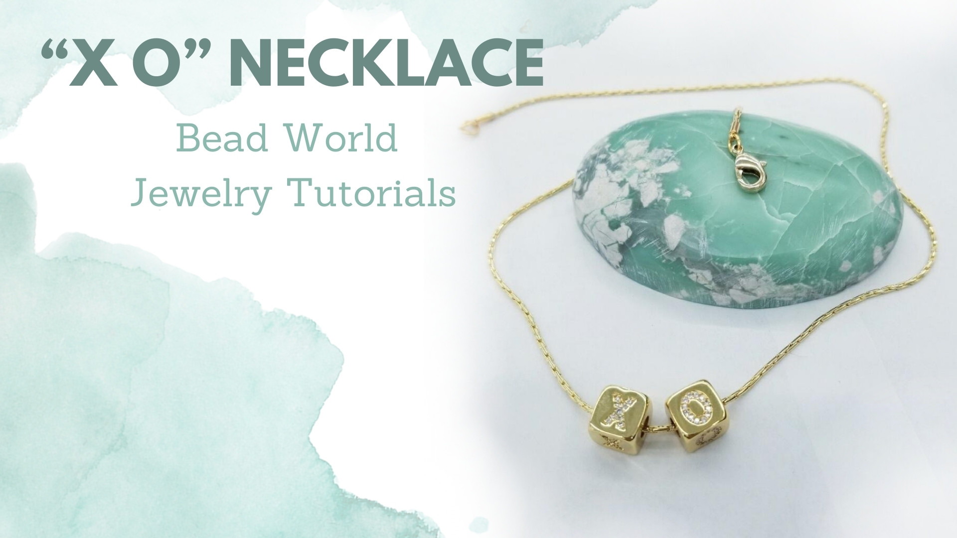 “X O” Necklace Bead World