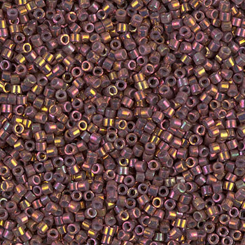 Delicas Size 11 Miyuki Seed Beads -- 1013 Teaberry Luster