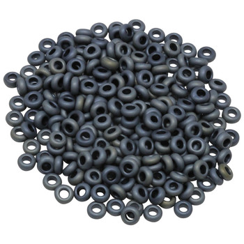 Size 6 Toho Demi Round Seed Beads -- Gunmetal Matte