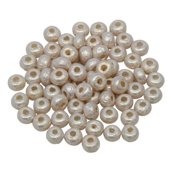 Size 5 Miyuki Seed Beads -- Baroque Pearl Blush Pink