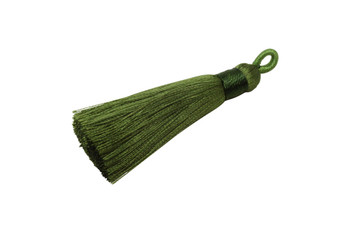 Green 2.5 Inch Tassel