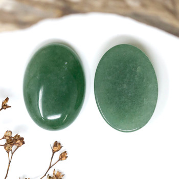 Aventurine Polished 18x25mm Oval Cabochon