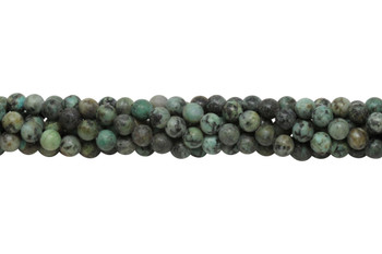 African Turquoise Polished 6mm Round