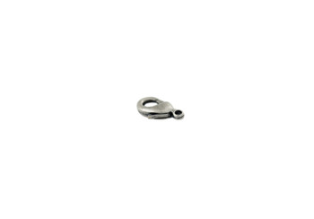 Antique Silver 12x7mm Lobster Claw Clasp