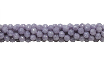 Lepidolite Polished 8mm Faceted Round