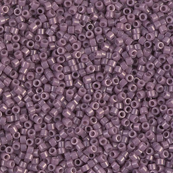 Delicas Size 11 Miyuki Seed Beads -- 265 Opaque Mauve Luster