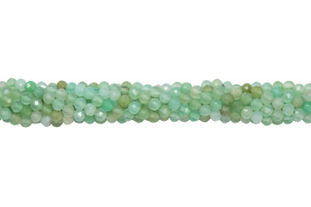 Chrysoprase Polished 2.5mm Faceted Round
