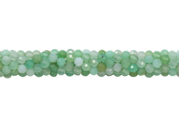 Chrysoprase Polished 3mm Faceted Round