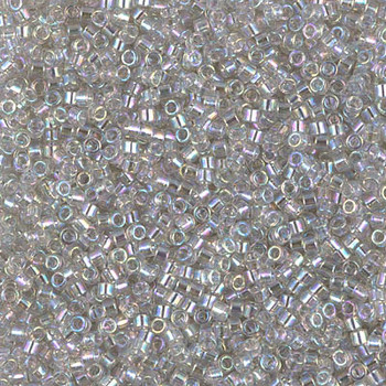 Delicas Size 11 Miyuki Seed Beads -- 1251 Grey Mist AB