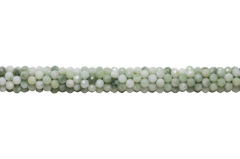 Burmese Jade Polished 4mm Faceted Round