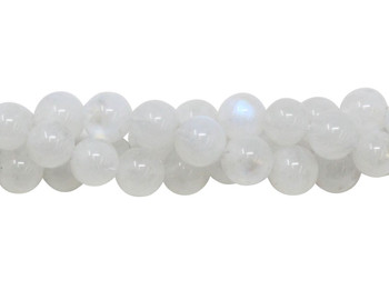 Rainbow Moonstone AAA Grade Polished 8mm Round