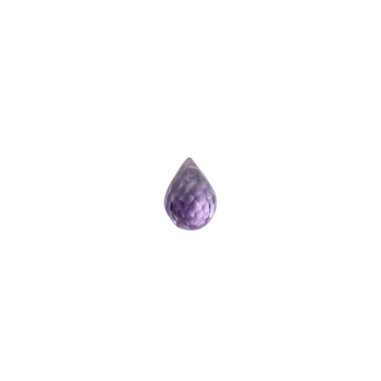 Brazilian Amethyst Polished 5x8mm Faceted Drop