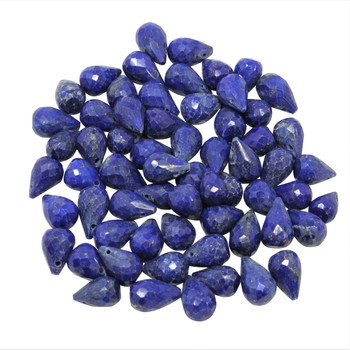 Lapis Polished 5x9mm Faceted Drop