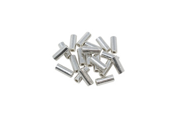 2.5x8mm Tube Bead - Sterling Silver