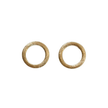 Open Ring 12mm - Light Gold Plated
