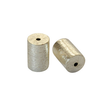 Cylinder 10x15mm - Light Gold Plated