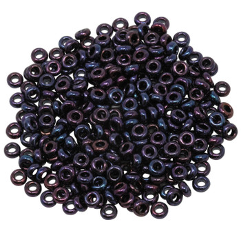 Size 6 Toho Demi Round Seed Beads -- Higher Metallic Violet Iris