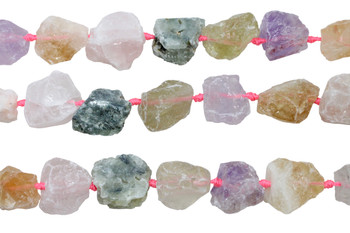 Mixed Gemstones Approximately 13x17 - 20x24mm Rough Nuggets