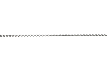 Stainless Steel .75mm Cable Chain - Sold By 6 Inches