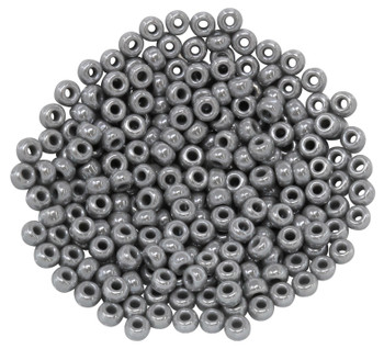 Size 6 Miyuki Seed Beads -- 449B Grey Pearl