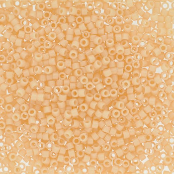 Delicas Size 11 Miyuki Seed Beads -- 2351 Duracoat Opaque French Vanilla