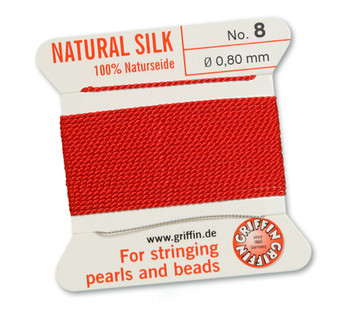 Griffin® Silk Cord Red #8