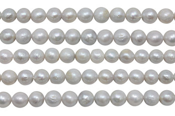 Akoya Saltwater Pearls 9-10mm Baroque - White