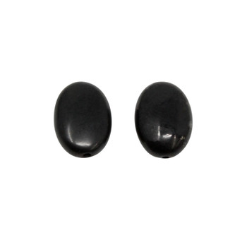 Shungite Polished 10x14mm Oval