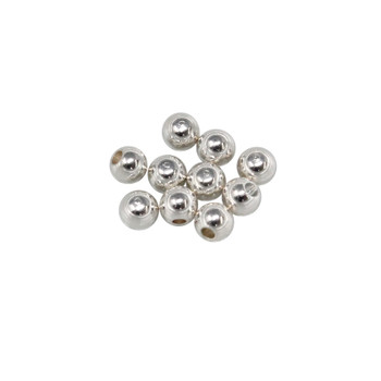 Silver Plated 3mm Memory Wire Ends - 10 Pieces