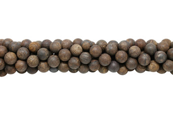 Bronzite Matte 12mm Round