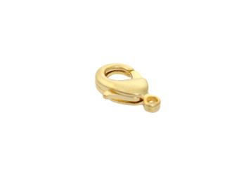 Satin Hamilton Gold 12x7mm Trigger Claw Clasp