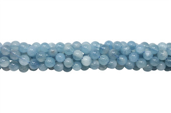 Aquamarine Grade AA Polished 8mm Round