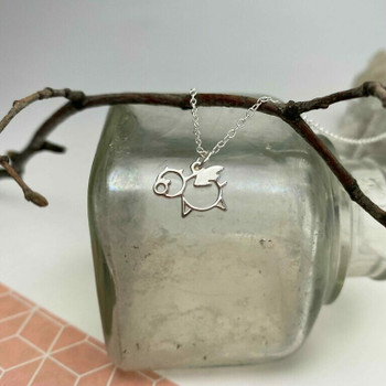 Flying Pig - Sterling Silver