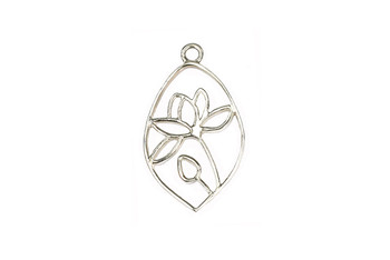 Lotus Pond Drop - Sterling Silver