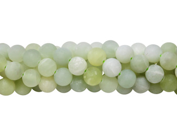 New Jade Matte A Grade 10mm Round