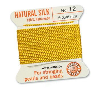 Griffin® Silk Cord Yellow #12