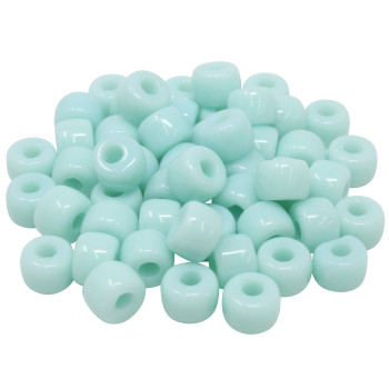 Forte Bead - Aqua Glass - Sold Individually