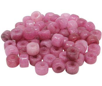 Forte Bead - Manmade Dyed Rose Mix Jade - Sold Individually
