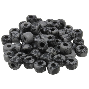 Forte Bead - Manmade Snowflake Obsidian - Sold Individually