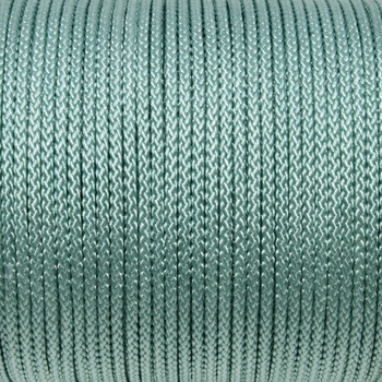 2mm Braided Polyester Cord - Dark Green x1m