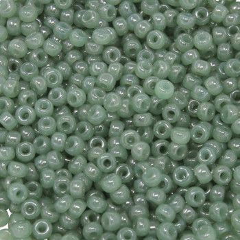 Size 8 Miyuki Seed Beads -- 2375 Translucent Sage