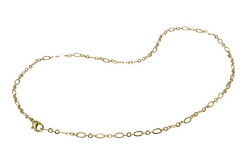 Gold Plated 18" Oval Link Chain Extender