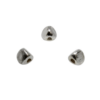 Hill Tribe Sterling Silver 5mm Triangle Nugget
