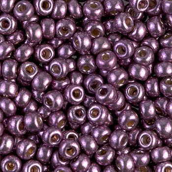 Size 6 Miyuki Seed Beads -- 4220 Duracoat Galvanized Purple