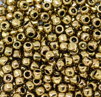 Size 6 Toho Seed Beads -- 457 Metallic Bronze