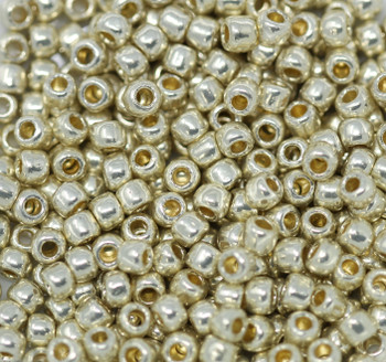 Size 6 Toho Seed Beads -- P470 Galvanized Silver