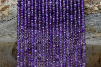 Amethyst 3mm Round Polished