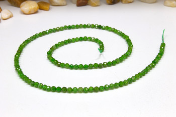 Chrome Diopside Polished 3mm Faceted Round