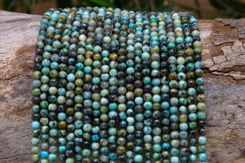 African Turquoise 3mm Round